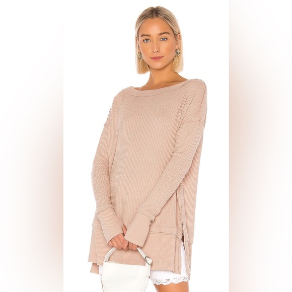 Free People Sand Thermal Top - Picture 2 of 4